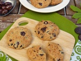 Cookies chocolat noir - olives Kalamata 🌿