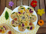 Crackers aux fleurs - sésame, cumin et origan