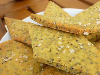 Crackers citron pavot