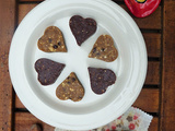 Duo de cœurs d'énergie : cacahuète-chocolat et praliné noisette 💛