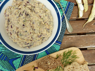 Tartinade de haricots blancs aux algues