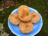 Muffins moelleux compote, abricots secs et farine de maïs (vegan)