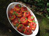 Tomates farcies au millet (vegan & sans gluten)