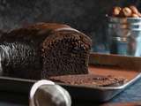 Cake au chocolat de Claire Damon (goûter, pâtisserie, dessert, brunch, gianduja, glacage, cacao)