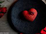 Coeur framboise de Nina Métayer pour la Saint-Valentin
