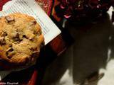 Cookies de Yann Couvreur (chocolat noir, noix de pécan et praliné sésame) dessert goûter automne