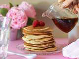 Pancakes rapides et faciles (crêpe, chandeleur, goûter, dessert, petit-déjeuner, pâtisserie)