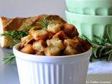 Pour sublimer vos soupes, veloutés et autres potages, les croutons de pain de Philippe Etchebest