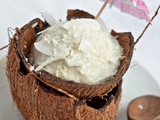 Glace noix de coco (vegan)