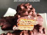 Barres croustillantes choco-caramel