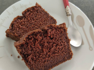 Cake cacao, chicorée et whisky
