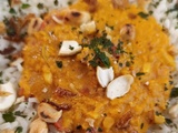 Dahl de lentilles corail au lait de coco