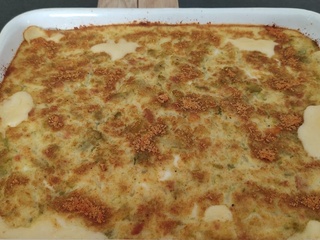 Gratin de christophines