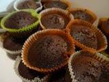 Muffins au chocolat selon c.felder