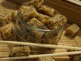 Nougat chinois aux cacahuètes et aux graines de sésames 🎎🎏🎌🎐🏮🎊