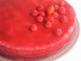 Layer cake {vanille, amande & fruit rouge}