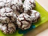 Crinkles – biscuits au chocolat méga moelleux