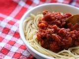Spaghetti à la bolognaise [vegan]