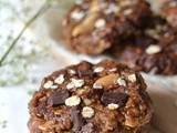 Cookies chocolat-cacahuète sans cuisson { No-bake cookies }