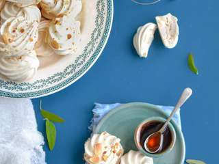 Meringues 100% végétales { à l'aquafaba }