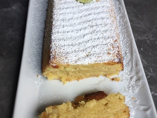 Cake au citron vert sans gluten