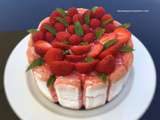 Charlotte aux fraises de Hervé Cuisine prête en 30 min