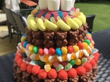 Gâteau bonbons anniversaire