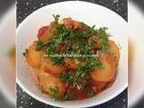 Pommes de terre à l'oignon et sauce tomate au cookeo companion thermomix ou autres robots