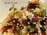 Taboulé de quinoa & haricots rouges