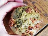 Muffins au thé matcha et au granola (vegan)