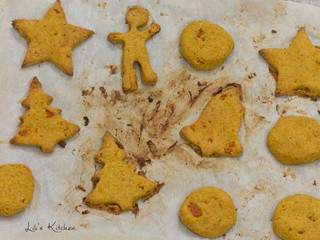 Sablés de Noël sans gluten à la courge {potimarron} (vegan)