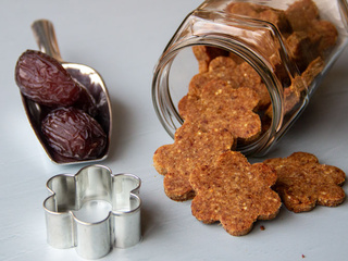 Biscuits à la farine de quinoa et aux dattes