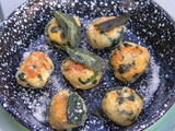 Boulettes de gnocchi aux épinards et beurre de sauge