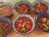 Canh bí đỏ – Soupe de potiron vietnamienne