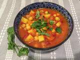 Chaleur indienne – Joli curry de pois chiches