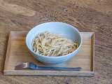 Gomèn’nassaï, sorry… – Lingine au miso, façon « cacio e pepe » pasta
