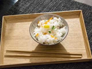 Japon dans ma cuisine – Riz au gingko (Ginnan gohan)
