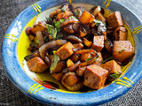 Lutsubo express – Wok de choux-raves et tofu aux 5 épices