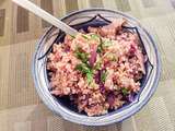 Purple Lutsubo express – Quinoa au chou rouge