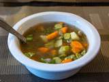 ‘Tite soupe de printemps – Soupe claire de fèves fraîches