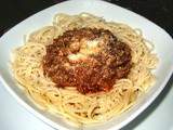 Spaghettis végétariens façon bolognaise
