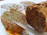 Cake aux graines de tournesol et de sésame (Vegan)