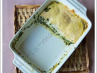 Gratin d’épinards et d’œufs durs à la béchamel (Souvenirs de cantine #4)
