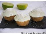Muffins noix de coco et citron vert
