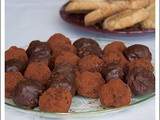 Truffes aux dattes, noix et chocolat (Défi culinaire #14)
