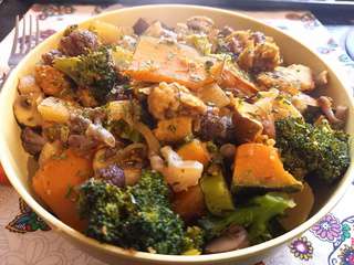 Curry rapide de légumes d’hiver