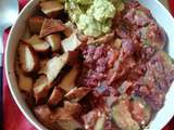 Idée repas : Seitan aux haricots rouges et guacamole