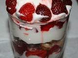 Idées dessert fraises chantilly