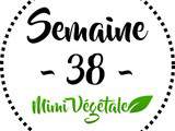 Menu Mimi Végétale – Semaine 38