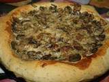 Pizza champignons/oignons/spacebar